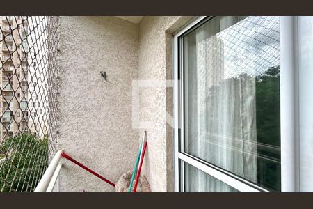Varanda da Sala de apartamento à venda com 2 quartos, 47m² em Jardim Bela Vista, Guarulhos