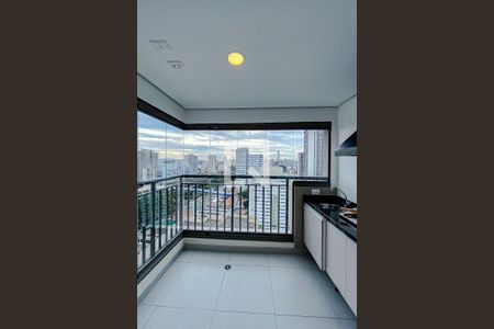 Varanda da Sala de apartamento para alugar com 2 quartos, 64m² em Quarta Parada, São Paulo