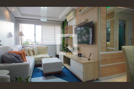 Sala  de apartamento à venda com 3 quartos, 108m² em Vila Ipiranga, Porto Alegre