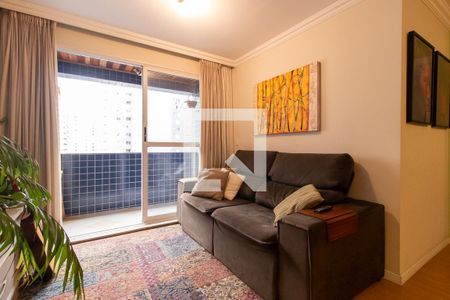 Sala de apartamento para alugar com 3 quartos, 80m² em Água Verde, Curitiba