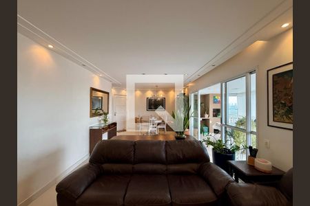 Sala  de apartamento à venda com 3 quartos, 130m² em Chácara Santo Antônio (zona Sul), São Paulo