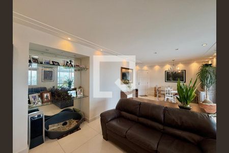 Sala  de apartamento à venda com 3 quartos, 130m² em Chácara Santo Antônio (zona Sul), São Paulo