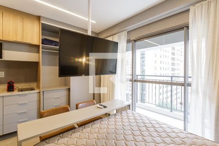 Studio de kitnet/studio para alugar com 1 quarto, 25m² em Indianópolis, São Paulo