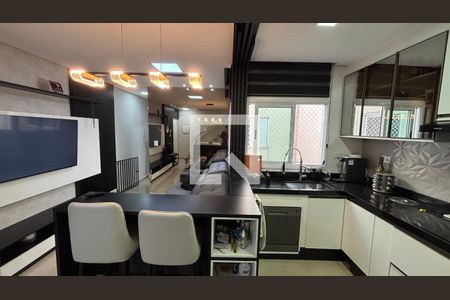 Sala - Sala de Jantar  de apartamento à venda com 2 quartos, 110m² em Jardim Bela Vista, Santo André