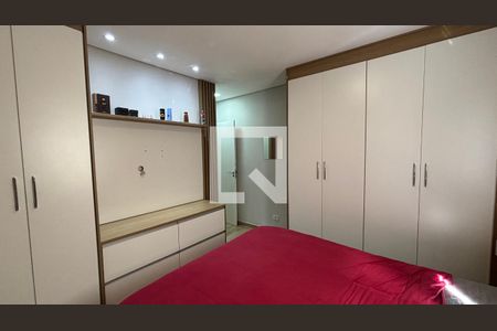 Suite de apartamento à venda com 2 quartos, 110m² em Jardim Bela Vista, Santo André