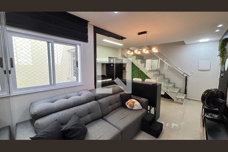 Sala - Sala de Jantar  de apartamento à venda com 2 quartos, 110m² em Jardim Bela Vista, Santo André