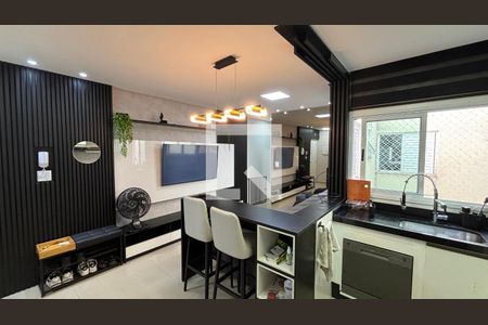 Sala - Sala de Jantar  de apartamento à venda com 2 quartos, 110m² em Jardim Bela Vista, Santo André