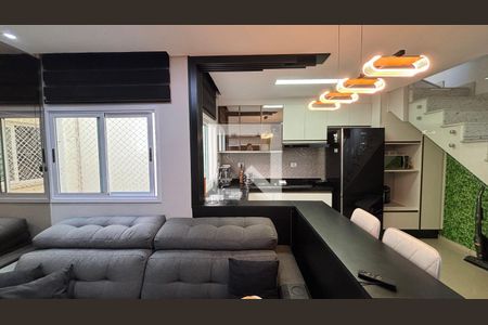 Sala - Sala de Jantar  de apartamento à venda com 2 quartos, 110m² em Jardim Bela Vista, Santo André