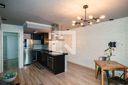 Sala / Cozinha de apartamento para alugar com 2 quartos, 80m² em Bela Vista, São Paulo