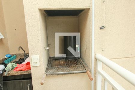 Churrasqueira de apartamento à venda com 2 quartos, 56m² em Campestre, Santo André