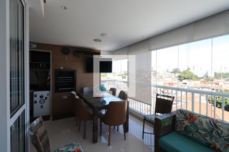 Sacada de apartamento à venda com 3 quartos, 132m² em Tatuapé, São Paulo