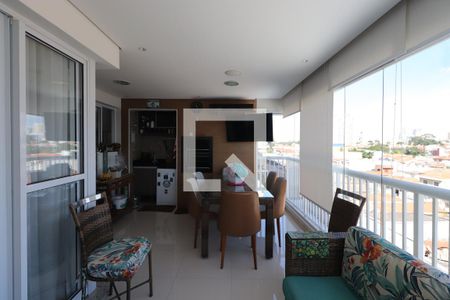 Sacada de apartamento à venda com 3 quartos, 132m² em Tatuapé, São Paulo