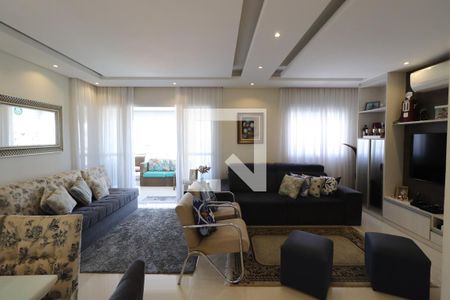 Sala de apartamento à venda com 3 quartos, 132m² em Tatuapé, São Paulo
