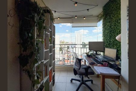Varanda de apartamento à venda com 2 quartos, 62m² em Vila das Merces, São Paulo