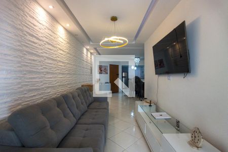 Sala de apartamento para alugar com 2 quartos, 90m² em Aviação, Praia Grande