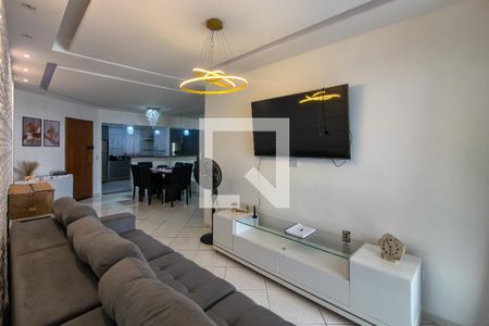 Sala de apartamento para alugar com 2 quartos, 90m² em Aviação, Praia Grande