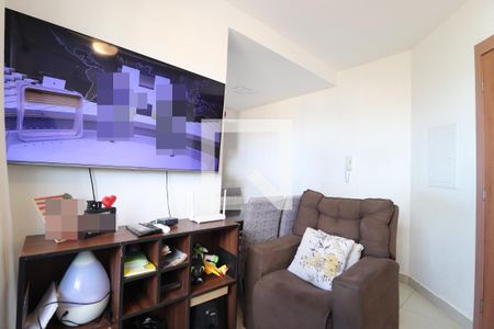 Sala de apartamento para alugar com 2 quartos, 52m² em Aclimação, Uberlândia