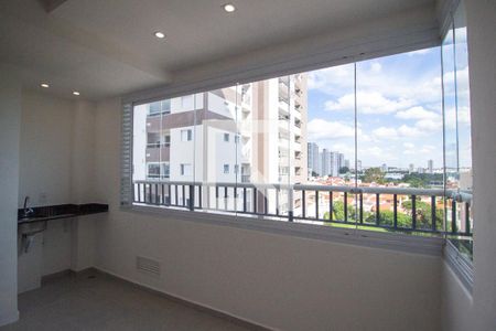 Varanda da Sala de apartamento para alugar com 2 quartos, 61m² em Jardim Sao Carlos, Sorocaba
