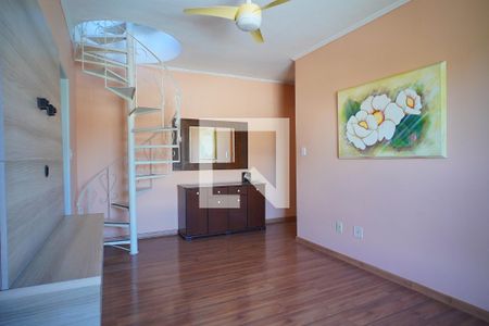 Sala  de apartamento para alugar com 2 quartos, 117m² em São Sebastião, Porto Alegre