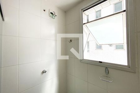 Banheiro da Suíte 1 de apartamento à venda com 3 quartos, 108m² em Palmares, Belo Horizonte