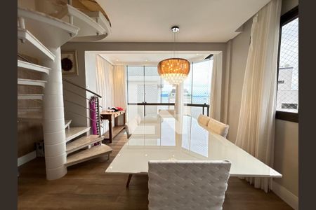 Sala de Jantar de apartamento para alugar com 4 quartos, 260m² em Agronômica, Florianópolis