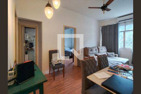 Sala de apartamento à venda com 2 quartos, 57m² em Tijuca, Rio de Janeiro
