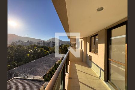 Varanda de apartamento para alugar com 2 quartos, 68m² em Recreio dos Bandeirantes, Rio de Janeiro