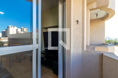 Varanda da Sala de apartamento para alugar com 1 quarto, 38m² em Santana, São Paulo