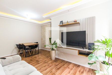 Sala de apartamento para alugar com 2 quartos, 55m² em Jardim Lageado, São Paulo