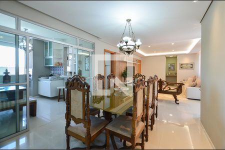 Sala de Jantar de apartamento à venda com 4 quartos, 167m² em Cruzeiro, Belo Horizonte