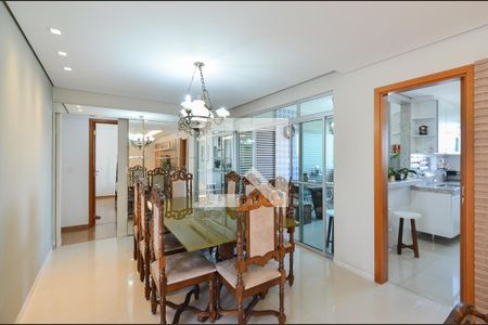 Sala de Jantar de apartamento à venda com 4 quartos, 167m² em Cruzeiro, Belo Horizonte