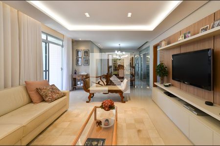 Sala de Estar de apartamento à venda com 4 quartos, 167m² em Cruzeiro, Belo Horizonte