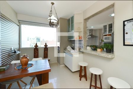 Varanda gourmet de apartamento à venda com 4 quartos, 167m² em Cruzeiro, Belo Horizonte