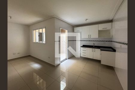 Sala/Cozinha de apartamento para alugar com 2 quartos, 50m² em Jardim Santo Alberto, Santo André