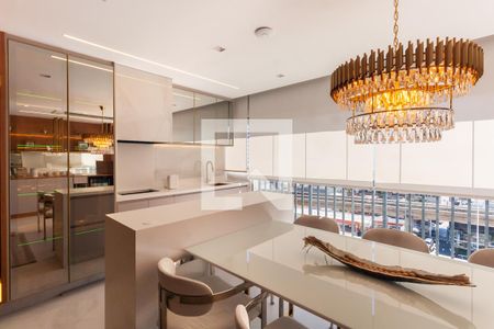 Varanda da Sala de apartamento para alugar com 3 quartos, 130m² em Jardim Teresa, São Paulo