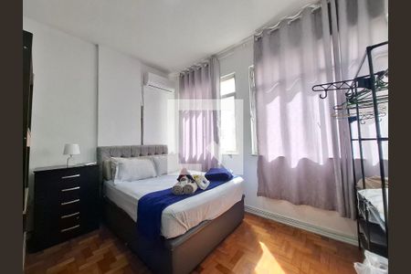 Sala/Quarto  de apartamento para alugar com 1 quarto, 22m² em Lapa, Rio de Janeiro