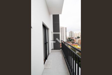 Varanda da Sala de kitnet/studio à venda com 1 quarto, 30m² em Vila Galvão, Guarulhos