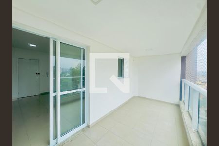 Varanda da Sala de kitnet/studio à venda com 1 quarto, 38m² em Vila Galvão, Guarulhos