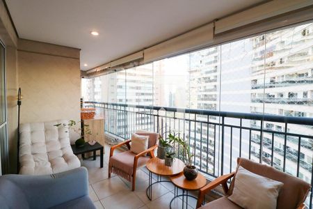 Varanda de apartamento à venda com 2 quartos, 94m² em Vila Gertrudes, São Paulo