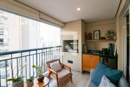 Varanda de apartamento à venda com 2 quartos, 94m² em Vila Gertrudes, São Paulo