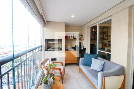 Varanda de apartamento à venda com 2 quartos, 94m² em Vila Gertrudes, São Paulo