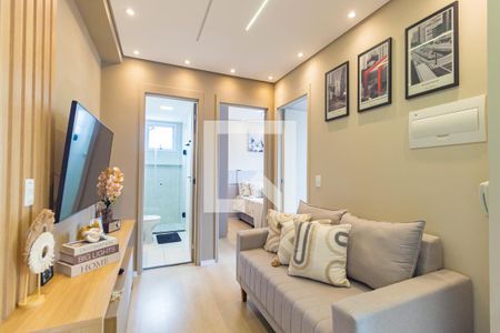 Sala de Estar de apartamento à venda com 2 quartos, 33m² em Mooca, São Paulo