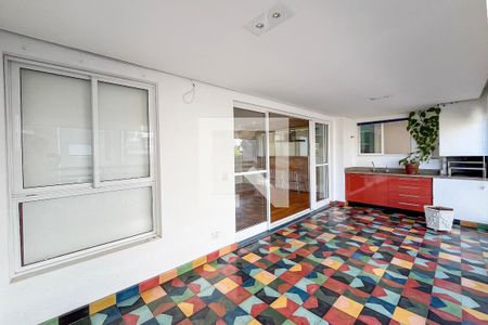 Varanda da Sala de apartamento para alugar com 3 quartos, 132m² em Bosque da Saúde, São Paulo