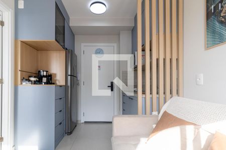 Sala de apartamento para alugar com 1 quarto, 26m² em Vila Nova Conceição, São Paulo