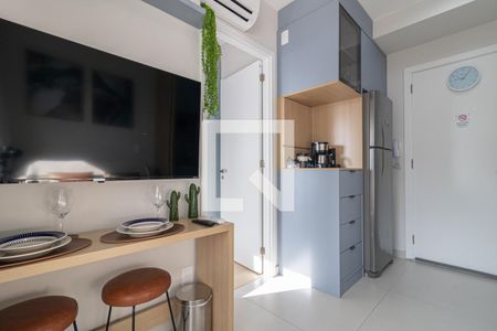 Sala de apartamento para alugar com 1 quarto, 26m² em Vila Nova Conceição, São Paulo