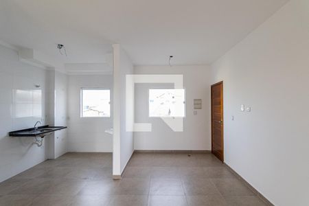 Sala/Cozinha/Área de Serviço  de apartamento à venda com 2 quartos, 42m² em Jardim Sao Carlos (zona Leste), São Paulo