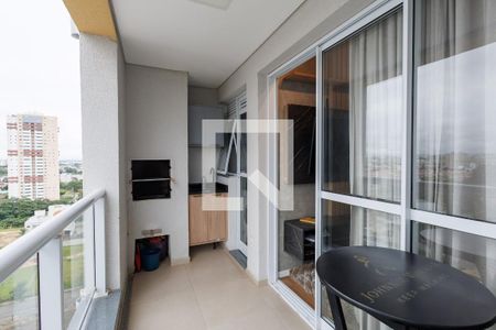 Varanda de apartamento para alugar com 2 quartos, 69m² em Bosque Flamboyant, Taubaté