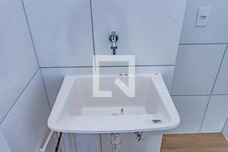 Sala, cozinha e área de serviço de apartamento para alugar com 2 quartos, 35m² em Vila Pirituba, São Paulo