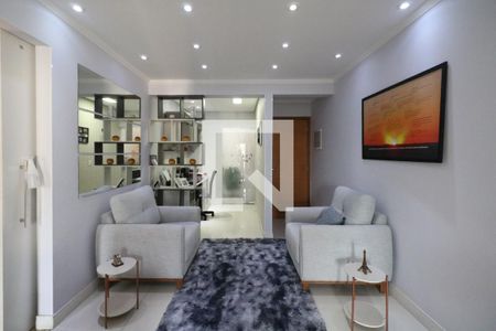 Sala de apartamento à venda com 3 quartos, 98m² em Santa Maria, São Caetano do Sul