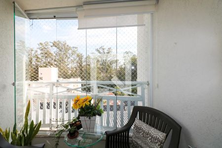 Varanda da Sala de apartamento à venda com 3 quartos, 98m² em Santa Maria, São Caetano do Sul